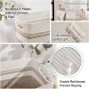 imageOIAHOMY Laundry HamperLaundry BasketTall Cotton Storage Basket with HandlesDecorative Blanket Basket for Living roomCollapsible Large Basket for ToysPillowsClothes16x13x22inYellow variegatedYellow variegated