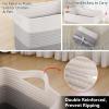imageOIAHOMY Storage Basket Woven Baskets for Storage Cotton Rope Basket for toysTowel Baskets for Bathroom  Pack of 3 Gradient YellowGradient Gray