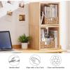 imageOIAHOMY Pantry Baskets for Organizing Paper Rope Baskets with Builtin Handles Wicker Storage Bins for Shelves 2 PackBrownYellow