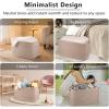 imageOIAHOMY 118L XXXLarge Cotton Rope Storage Basket Oversized Blanket Basket Used for Organizing Dirty Clothes in Living Room Bedroom Nursery Dog Toy Storage Bins 25quot x 17quot x 16quotWhiteBrown