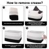 imageOIAHOMY Large Storage Basket Cotton Rope Woven Blanket Basket Toy Bin for Baby Room Container for Blanket Storage in Living Room 201612 Gradient BrownGradient Black
