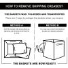 imageOIAHOMY Storage Cubes 11 Inch Storage Bins3Pack Cotton Rope Woven Baskets for Organizing Square Storage Baskets for Shelves Organizer Classroom Kids Toy Bins Closet Baby NurseryBrownDarK Grey