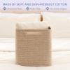 imageOIAHOMY Storage Cubes 13 Inch Cube Storage Organizer Collapsible Storage Bins Baskets for Organizing Storage Bins for ShelvesBrown 2PACKBrown