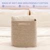 imageOIAHOMY Storage Cubes 13 Inch Cube Storage Organizer Collapsible Storage Bins Baskets for Organizing Storage Bins for ShelvesBrown 2PACKBrown