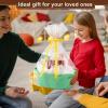 image:imageOIAHOMY Gift Basket with Handle Small Woven Basket with Gift Bag Ribbon and Wrap Tissue Paper Nursery Bins Empty to Fill with Small Items Baby Pet Toy Organizer  WhiteGreen