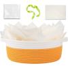 Orange & White